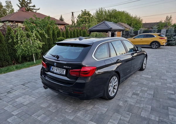 BMW Seria 3 cena 49900 przebieg: 270000, rok produkcji 2015 z Warszawa małe 67